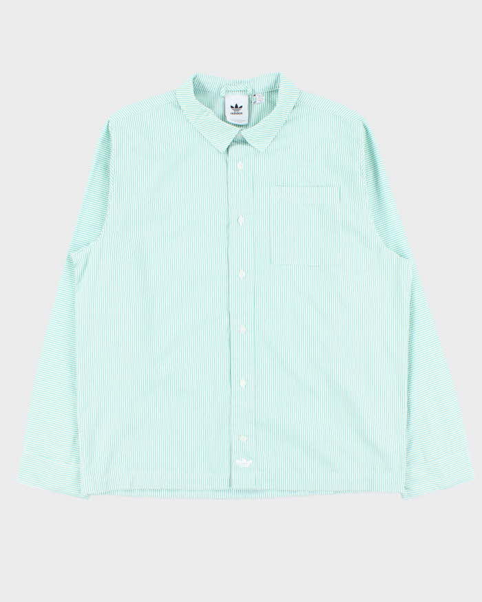 Adidas Originals Skate Shmoo Striped Long Sleeve Shirt - L