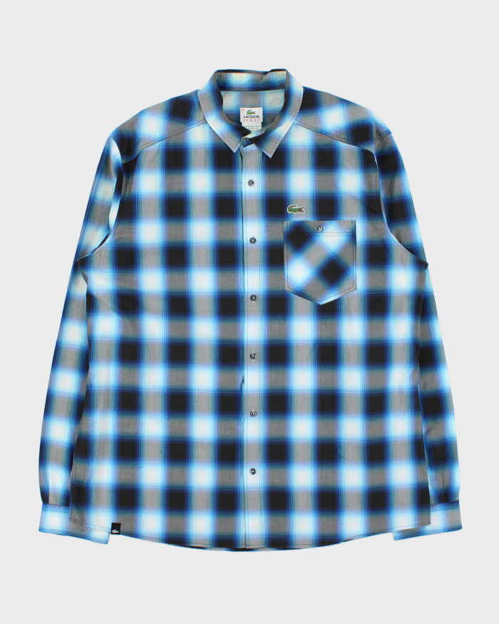 Vintage Lacoste Sport Check Shirt - L