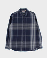 Vintage Y2K 00s Burberry Brit Large Nova Check Long Sleeve Shirt - XL