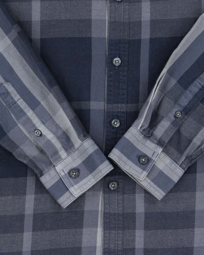 Vintage Y2K 00s Burberry Brit Large Nova Check Long Sleeve Shirt - XL