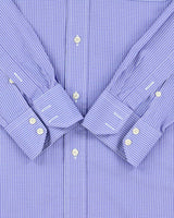 Vintage Y2K 00s Lacoste Check Long Sleeve Shirt - L