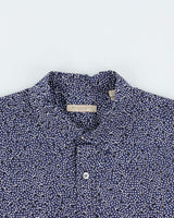 Vintage Y2K 00s Burberry Brit Dotted Print Long Sleeve Shirt - M