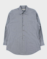 Vintage 1990s Ermenegildo Zegna Striped Long Sleeve Shirt - XL