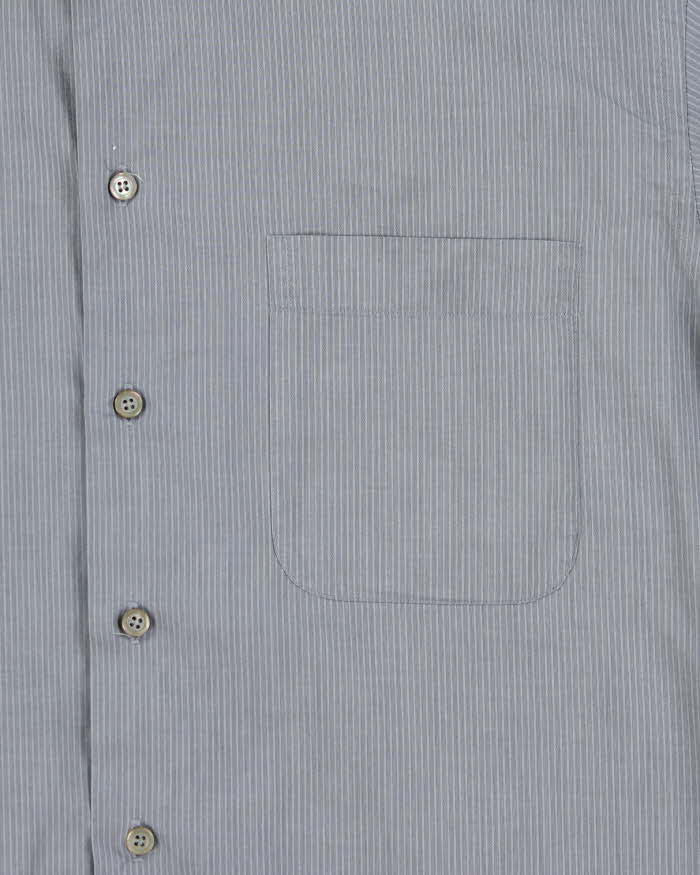 Vintage 1990s Ermenegildo Zegna Striped Long Sleeve Shirt - XL