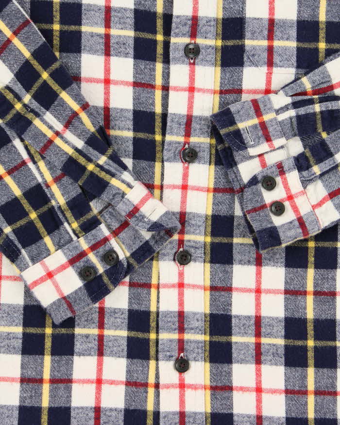 Vintage L.L.Bean Plaid Oversized Long Sleeve Flannel Shirt - M