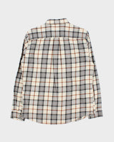 Vintage Eddie Bauer Plaid Long Sleeve Flannel Shirt - M