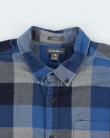 Vintage Eddie Bauer Plaid Classic Fit Long Sleeve Flannel Shirt - L