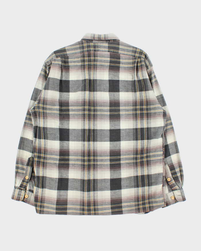 Vintage 1980s Polo Ralph Lauren Oversized Long Sleeve Flannel Shirt - L