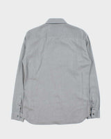 Vintage Burberry Striped Long Sleeve Dress Shirt - L