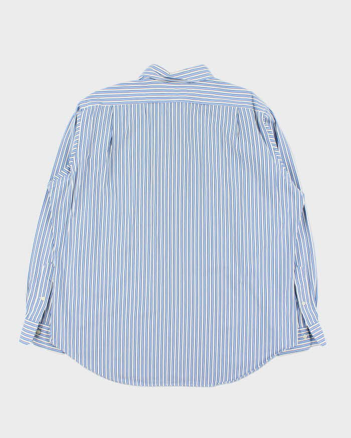 Vintage 00s Polo Ralph Lauren Striped Classic Fit Long Sleeve Shirt - XL