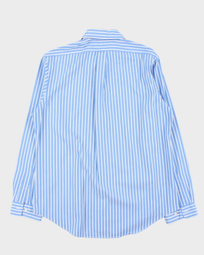 Vintage 00s Ralph Lauren Striped Custom Fit Long Sleeve Shirt - L