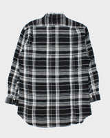 Vintage Polo Ralph Lauren Plaid Linen Long Sleeve Shirt - M