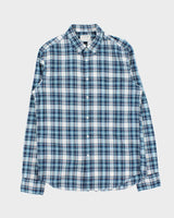 Vintage J.Crew Indian Madras Cotton Plaid Long Sleeve Shirt - M