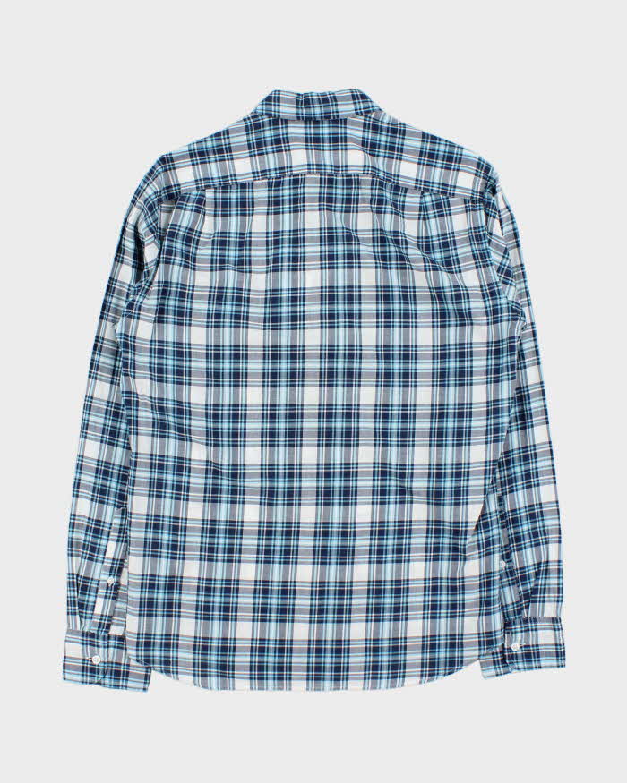 Vintage J.Crew Indian Madras Cotton Plaid Long Sleeve Shirt - M