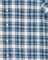 Vintage J.Crew Indian Madras Cotton Plaid Long Sleeve Shirt - M