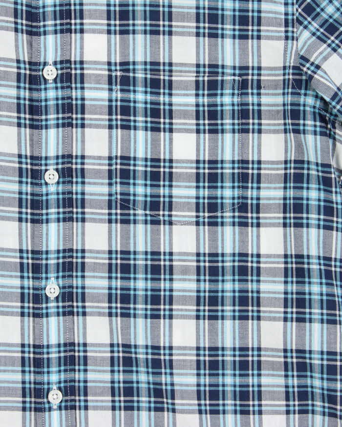 Vintage J.Crew Indian Madras Cotton Plaid Long Sleeve Shirt - M