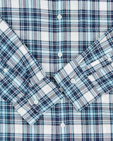 Vintage J.Crew Indian Madras Cotton Plaid Long Sleeve Shirt - M
