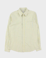 Vintage Y2K 00s Versace Jeans Couture Striped Long Sleeve Shirt - M