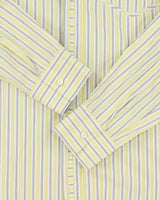 Vintage Y2K 00s Versace Jeans Couture Striped Long Sleeve Shirt - M