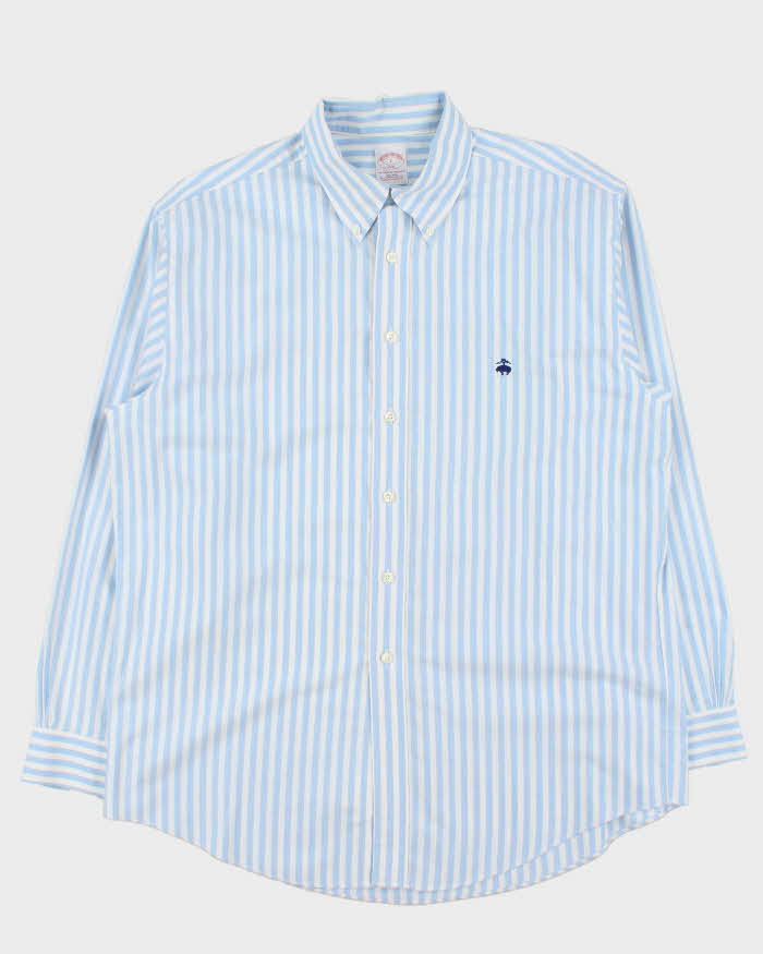Vintage Brooks Brothers Pima Cotton Striped Long Sleeve Shirt - L