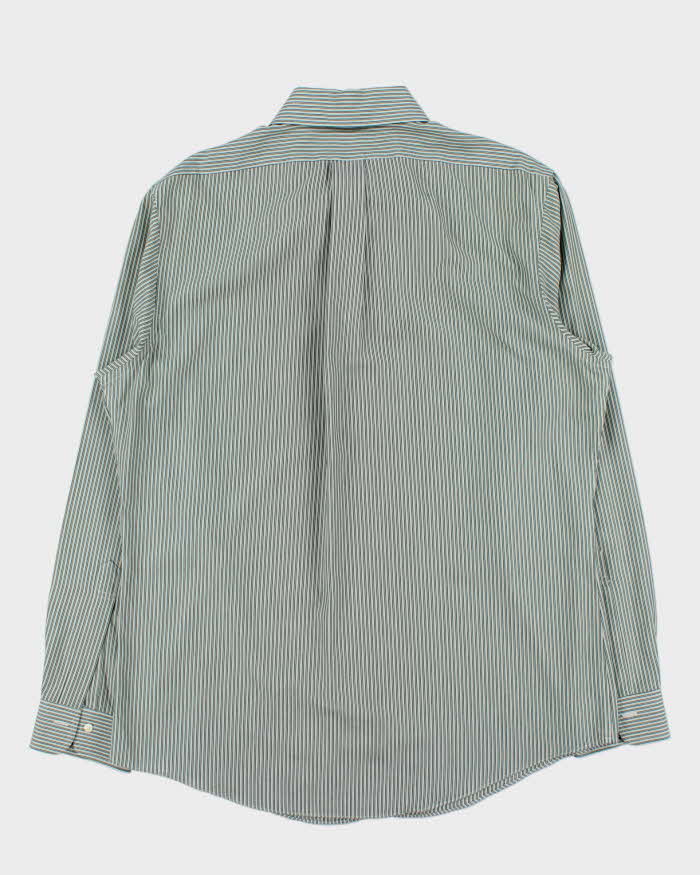 Vintage 00s Brooks Brothers Striped Long Sleeve Slim Fit Shirt - L