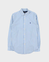 Vintage Polo Ralph Lauren Slim Fit Striped Long Sleeve Shirt - S