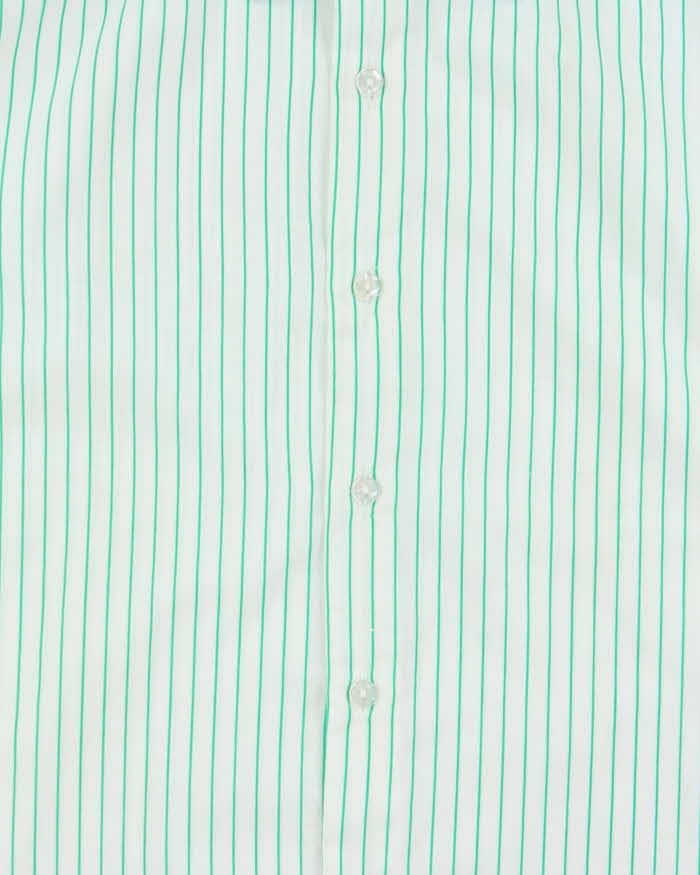 Vintage 1980s Flint UK Made Striped Long Sleeve Shirt - M