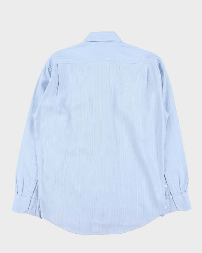 Vintage 1990s Canali Striped Long Sleeve Shirt - M