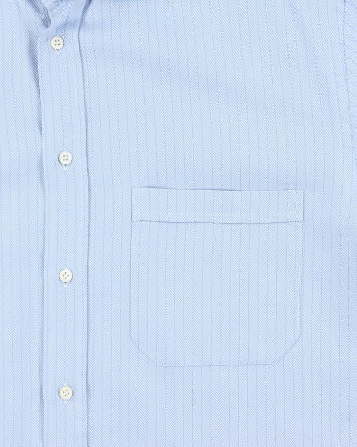 Vintage 1990s Canali Striped Long Sleeve Shirt - M