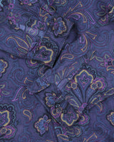 Vintage Y2K 00s Etro Paisley Pure Silk Silm Fit Long Sleeve Shirt - XL