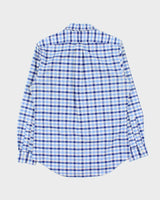 Vintage Polo Ralph Lauren Gingham Slim Fit Long Sleeve Shirt - M