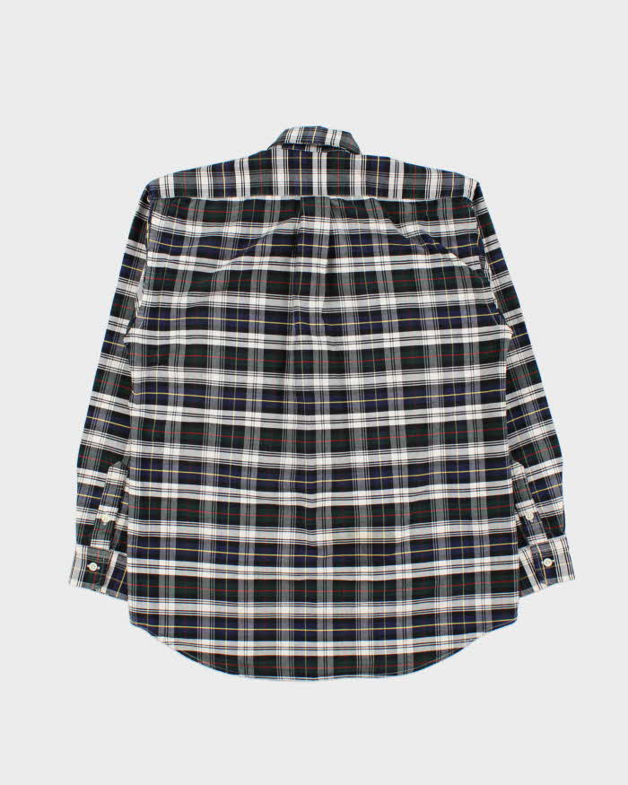 Vintage 1990s Polo Ralph Lauren Tartan  Long Sleeve Shirt - M