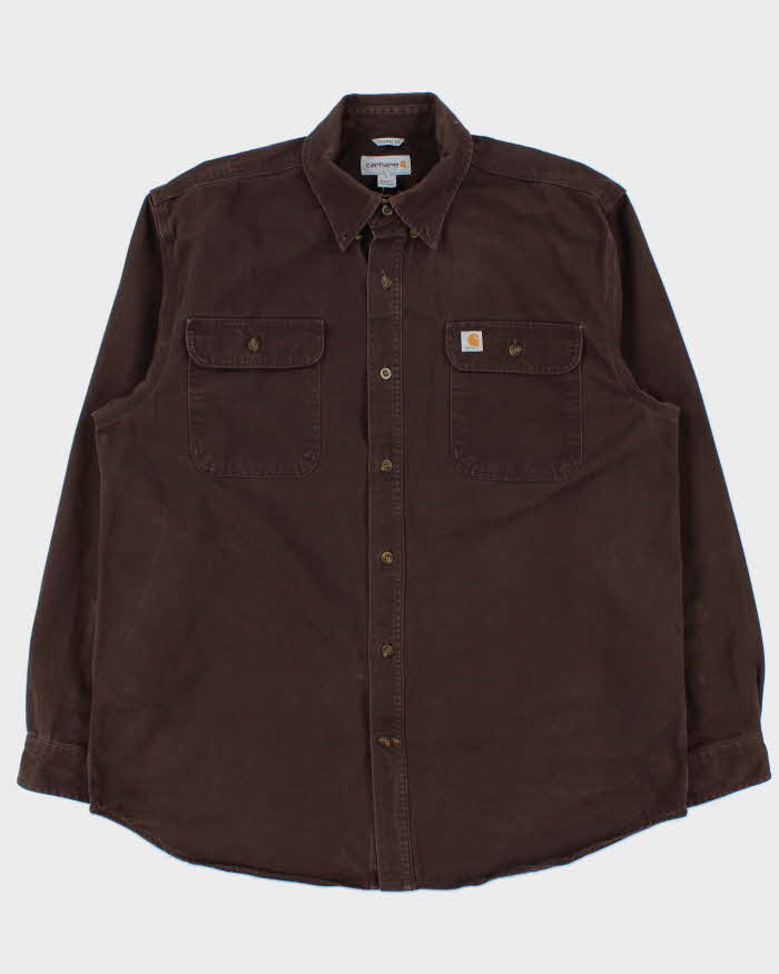 Vintage Carhartt Heavyweight Workwear Shirt - L