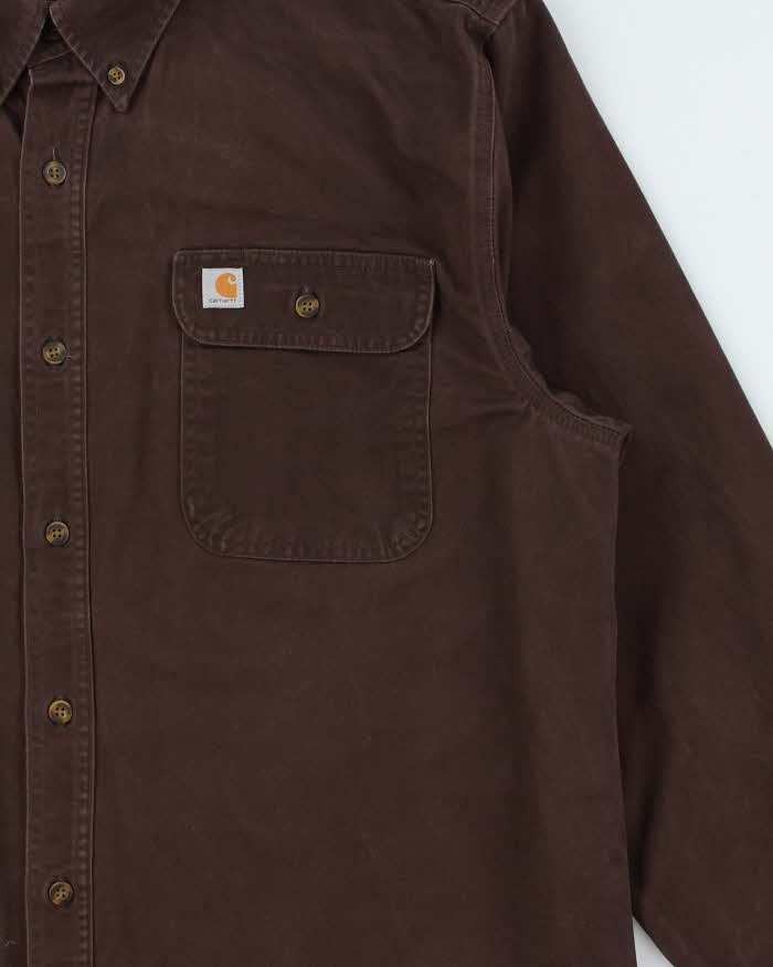 Vintage Carhartt Heavyweight Workwear Shirt - L