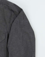 Vintage Carhartt Relaxed Fit Chambray Long Sleeve Workwear Shirt - L