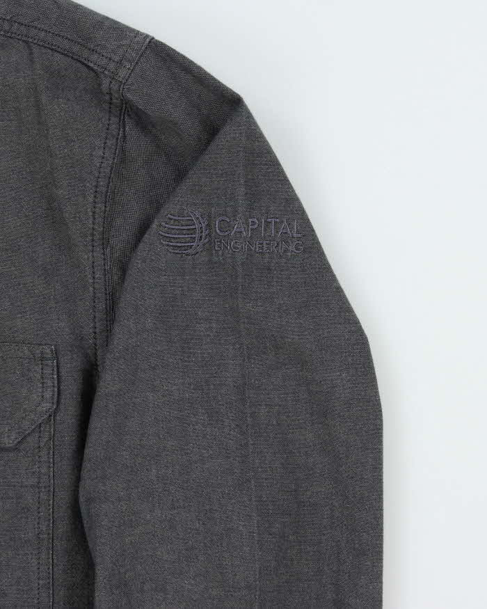 Vintage Carhartt Relaxed Fit Chambray Long Sleeve Workwear Shirt - L