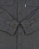 Vintage Carhartt Relaxed Fit Chambray Long Sleeve Workwear Shirt - L