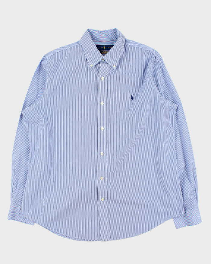 Vintage Polo Ralph Lauren Striped Classic Fit Long Sleeve Shirt - L