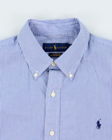 Vintage Polo Ralph Lauren Striped Classic Fit Long Sleeve Shirt - L