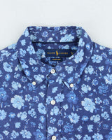 Vintage Polo Ralph Lauren Floral Luxury Linen Long Sleeve Shirt - XL