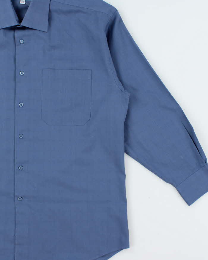 Vintage 1990s Monsieur By Givenchy Subtle Checked Long Sleeve Shirt - L