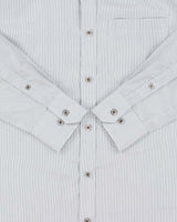 Vintage 1990s Guy Laroche Striped Modern Fit Long Sleeve Shirt - M