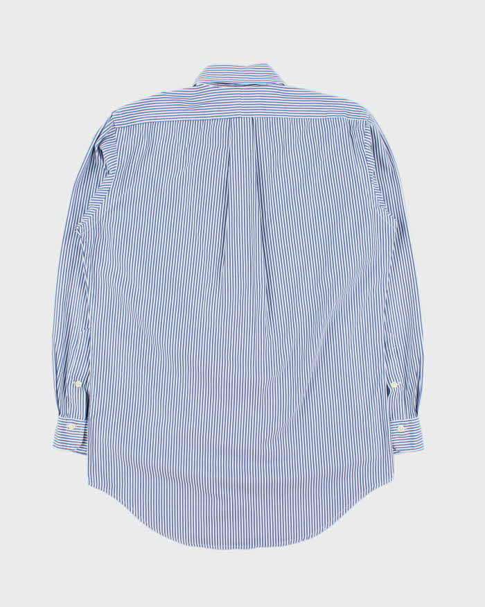 Vintage Early 1990s Polo Ralph Lauren Striped Long Sleeve Shirt - S