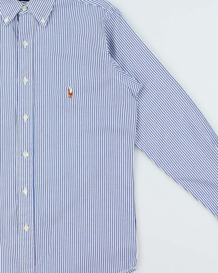 Vintage Early 1990s Polo Ralph Lauren Striped Long Sleeve Shirt - S