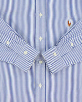 Vintage Early 1990s Polo Ralph Lauren Striped Long Sleeve Shirt - S
