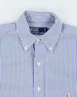 Vintage Early 1990s Polo Ralph Lauren Striped Long Sleeve Shirt - S
