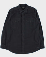 Vintage Filson Midnight Navy Long Sleeve Workwear Shirt - M