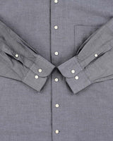 Vintage 1990s Guy Laroche Chambray Long Sleeve Shirt - L