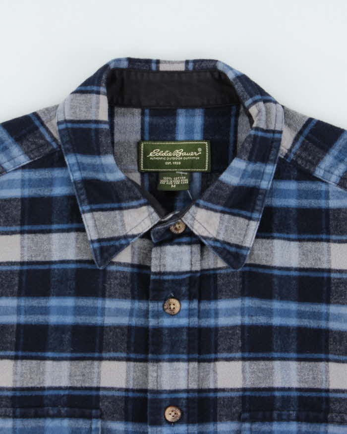 Vintage Eddie Bauer Heavyweight Oversized Flannel Shirt - M