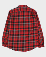 Vintage Eddie Bauer Plaid Flannel Long Sleeve Shirt - M